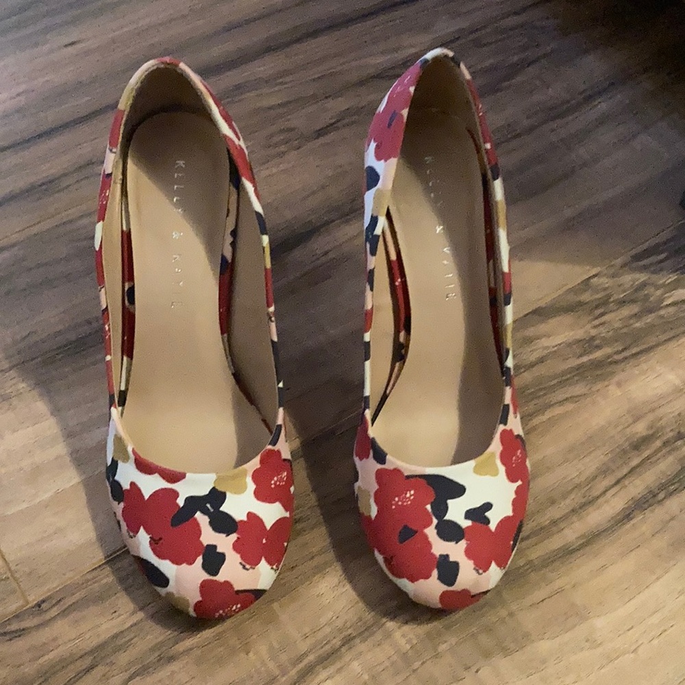 Floral heels